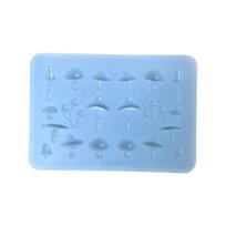 Heat Resistant Mushroom Theme Silicone Mold Silicone Jewelry Moulds Suitable for Epoxy Resin Concrete Wax Art Creations 1
