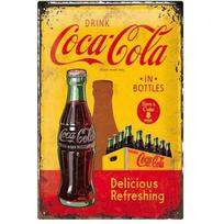 Metal Cola Beer Aluminum Signs Coffee is Always a Good idea Posters Plate Wall Decor for Bars Man Cave Cafe Clubs Retro Plaque 20x30cm
