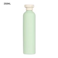 Round Bottles Refillable Shampoo Shower Gel Foaming Soap Dispenser for Liquid Lotion Lotion Soap 250ML