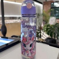 Cute Space Cup High-Temperature Resistant, Portable Water Bottle For Outdoor Activities Purple