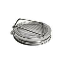 1/2 vnt. 86 mm nerūdijančio plieno stiklainio daiginimo dangtelis, pupelių daigų auginimo dangtelis, žaliųjų pupelių augalo dygimo dangtelis, plataus kaklo stiklainio sietelio tinklinis dangtelis 1pc gray