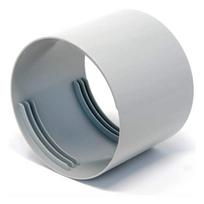 Portable AC Exhaust Hose Connector for Heat Dissipation: 150mm, Left & Right Hand Thread Compatibility 150mm Connector