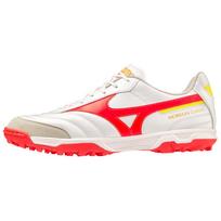 Mizuno Morelia Sala Classic Trend TF (Rubber Studs) Non-Slip Durable Football Shoes Unisex Football Shoes White Orange Q1GB230264 42.5