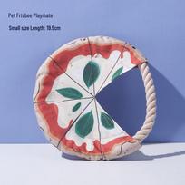 Bite-Resistant Dog Frisbee Toy: Stretchable Rope Disc for Outdoor Fetch Training