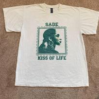 Sade kiss of life T-Shirt Tee Music All Size S5XL UR188 Unisex T-Shirt L gray