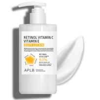 APLB Retinol Vitamin C Vitamin E Body Lotion 300ml - Firming Nourishing, Korean 300ml