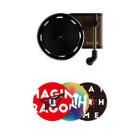 Car Retro Record Player Air Fresh Clip Perfume Outlet Diffuser Car Decoration 1