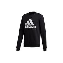 Adidas Mh Bos Fleece Crewneck Sweatshirt Men Sportswear Black GC7336 M