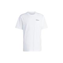 Adidas Originals Adv Mtn B Tee With Back Logo Print Round Neck Sport Short Sleeve Men Tops White IC2364 XXL