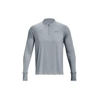 Under Armour SS23 Iso-Chill Series Solid Half-Zip Running Long-Sleeve T-Shirt Men Tops Blue 1377877-465 3XL