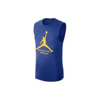 Jordan NBA Essential Golden State Warriors Logo Print Quick-Dry Basketball Tank Top Men Tops Midnight-Navy FQ1971-495 3XL blue
