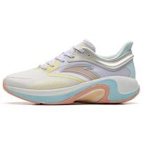 Anta Lightweight Breathable Shock Absorbing Non-Slip Durable Running Shoes Women Sneakers White Blue Purple 122235556-4 35.5 white
