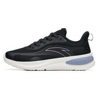 Anta Shock Absorbing Non-Slip Durable Low-Top Running Shoes Women sneaker Black 122245571-5 36 black