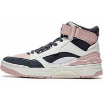 Li Ning Rsr 101 Hi Dream Theme Show Krepšinio Kultūra Aukštas Viršus Retro Krepšinio Batai Moteriški Sportbačiai Rožiniai Juodi Balti ABCS086-1 36⅓