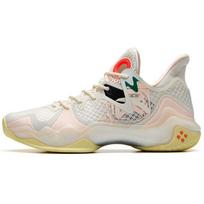 Anta Crazy Tide 4 Food Limited Durable Non-Slip Low-Top Basketball Shoes Men sneaker White Pink 112231106-8 44.5