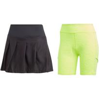 Adidas 2023 UK Grand Slam Series Pleated Skirt Pro Solid Color Sports Pleated Shorts Casual Set Women Skirts IJ0480 XS