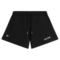 Li Ning Sports Life Series League Of Legends Pool Party Collaboration Letter Print Loose Sports Casual Shorts Women shorts Black AKST832-2 XL black