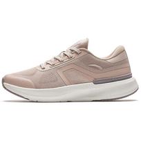 Anta Comfortable Simple Shock Absorbing Wear Resistant Low Top Running Shoes Women sneaker Gray Pink 122427718-4 36.5 gray