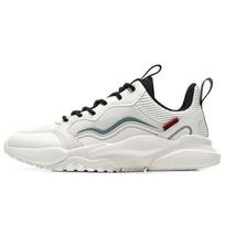 Anta Comfortable Simple Non-Slip Wear-Resistant Breathable Lightweight Shock-Absorbing Low-Top Casual Shoes Men Casual Shoes White Black 912218871-1 42 white