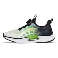 Anta Wind Chaser 4.0 Stubborn Bounce Non-Slip Wear-Resistant Breathable Low-Top Running Shoes Kids Sneakers White Black Green 312225516-7 34