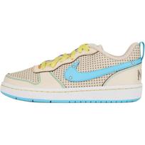 Nike Court Borough Low Recraft GS Sanddrift Baltic Blue Kids Sneakers Cream Phantom Opti-Yellow IB7726-126 37.5