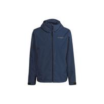 Adidas Terrex Waterproof Zipper Hooded Long Sleeve Jacket Men Jacket Blue GI7294 M