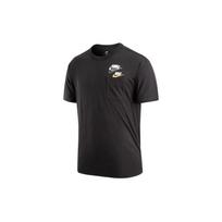 Nike As M Nsw Tee Prem Pocket Casual Breathable Round Neck Logo Solid Color Short Sleeve T-Shirt Men Tops Black DV3316-010 S