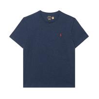 Polo Ralph Lauren SS24 Logo Embroidered Crew Neck Short Sleeve T-Shirt Men Tops Navy-Blue 710938686-002 S