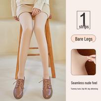 2025 Plus-Size Nude Leggings: Bare Leg Effect, Spring/Autumn Wear, 200 Jin, Winter Plus Velvet 180g thin velvet [suitable for 10-20 degrees]