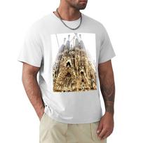Sagrada Familia Spain TShirt Louboutins graphic shirts sports fans t shirts for men pack S