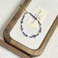 Elegant Lapis Lazuli and Freshwater Pearl Necklace for Women - Versatile Clavicle Chain, Super Fairy Design.