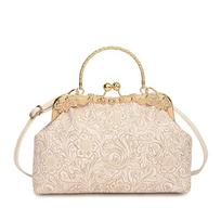 1Pc Exquisite Clutch Purse Fashion Chinese Style Print Shoulder Bag Women's Bag Elegant Chain Handbag Ladies PU Leather Dinner Bag