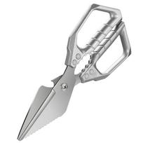 Household King Kong Stainless Steel Multi-functional Kitchen Shears - Chicken, Duck, and Bone Cutting