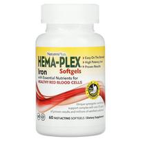Nature's Plus Hema-Plex Softgels, 60 Count (2-Pack) 60 pcs - 2 ea