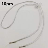 10pcs Quality Removable Hat Chin Cord Straps Adjustable Fastener Lock Hat Retainer Anti-lost Sun Hat Lanyard Sun Hat pilka