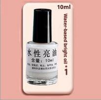 60/120ml Acrylic Varnish Gloss Clay Air Dry Varnish Long-Lasting Air Dry Clay Sealant Waterproof Air Dry Clay Sealant for Glossy black