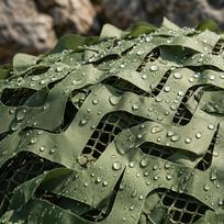 Oxford Cloth Sunshade Net Mesh Shade Net Durable Camo Netting  Outdoor Activitie 1.5*2.0m balta