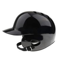 Unisex kvėpuojanti dviguba ausų apsauga beisbolo šalmo galvos apsauga 31*21*21cm juoda