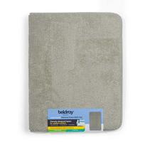 Beldray LA00000099NEU7 Anti-mould Memory Foam Bath Mat 50 x 80 cm, Grey