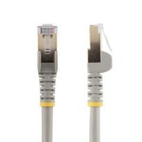 StarTech.com 1.5m CAT6a Ethernet Cable - 10 Gigabit Shielded Snagless RJ45 100W PoE Patch Cord - 10GbE STP Network Cable w/Strain Relief - Gray Individually Tested/Wiring is UL Certified/TIA