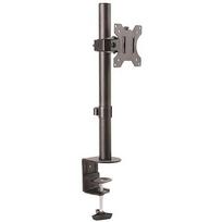 StarTech.com Single Monitor Desk Mount - Single Screen Heavy Duty Pole Mount for up to 34" (17.6lb/8kg) VESA Compatible Displays - Ergonomic Height Adjustable Monitor Arm Mount - Desk Clamp/Grommet