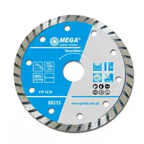 Mega Diamond cutting discs BTR 125x22mm turbo