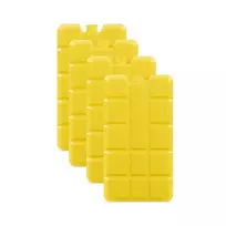 Ledinis paketas Xavax 00181564 4 vnt Geltonas Stačiakampis HDPE