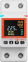 Tuya Smart Energy Sensor, 2P+N, 63A, Wi-Fi, Tuya HS085247
