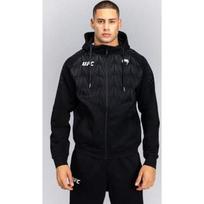 Vyriškas UFC Zenith by Venum Replica džemperis su gobtuvu ir užtrauktuku, juodas