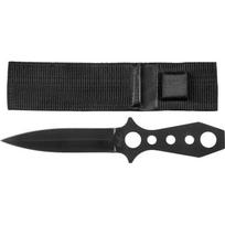Metamasis peilis Fox Outdoor 22,5 cm su dėklu, juodas
