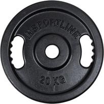 Ketaus olimpinis svorio diskas inSPORTline Castblack OL, 20 kg