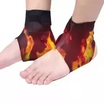 Kulkšnies įtvaras su magnetais ir turmalinu
