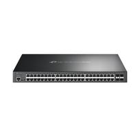 Switch TP-Link TP-Link Omada SG3452P valdomas L2/L3 Gigabit Ethernet (10/100/1000) tinklo jungiklis su PoE 1U Black | TL-SG3452P | 1210002611947