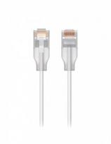 Ubiquiti UACC-Cable-Patch-EL-0.15M-W UniFi Etherlighting Patch Cable, Translucent booted RJ45 for optimal Etherlighting brightness, Outer diameter 2.5 mm